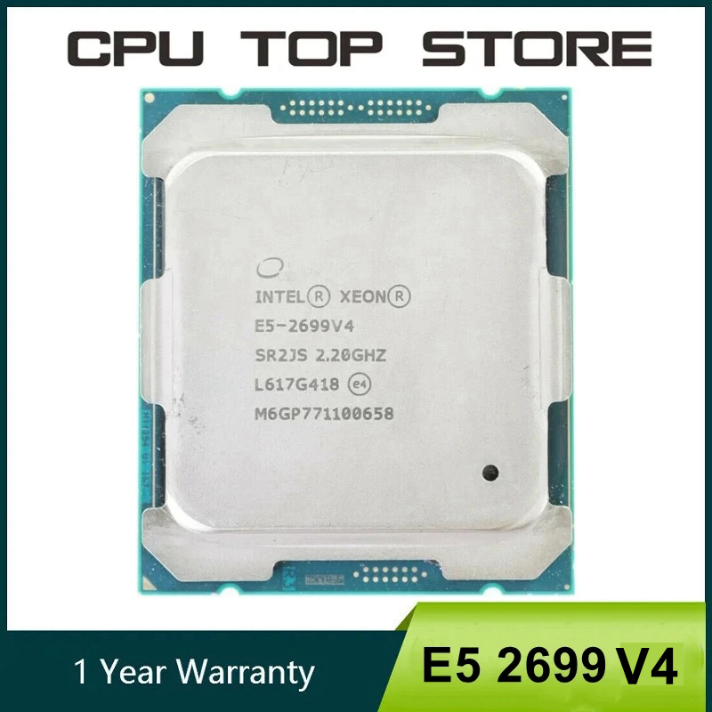 E5 2699 V4 - Prosesor Intel xeon CPU E5 2699