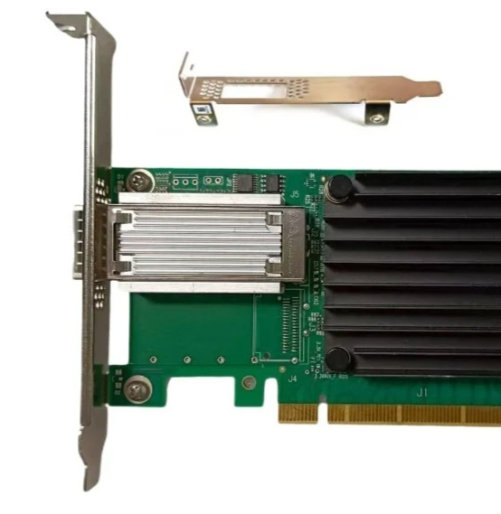 100Gbe Qsfp28 Network Card - MCX455A‑ECAT (CX455A) Kartu Jaringan ConnectX‑4 VPI,