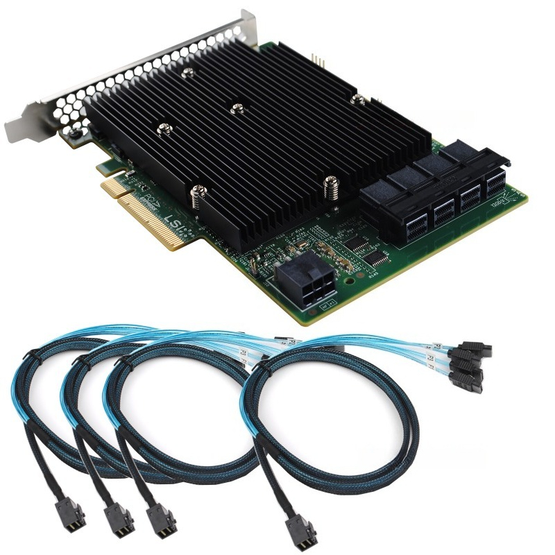 Lsi 9300 16I Hba It Mode - Kartu Adaptor LSI SAS 9300-16I 12GB/S