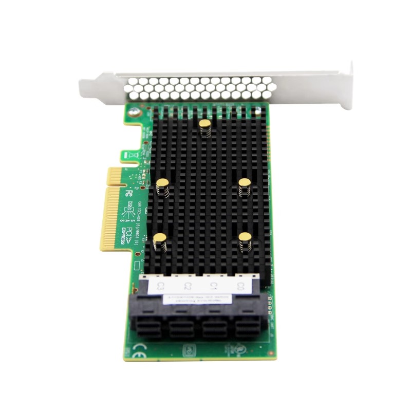 Lsi 9400 16E Sas Nvme Controller - Kartu Pengontrol HBA Broadcom LSI 9400-16i
