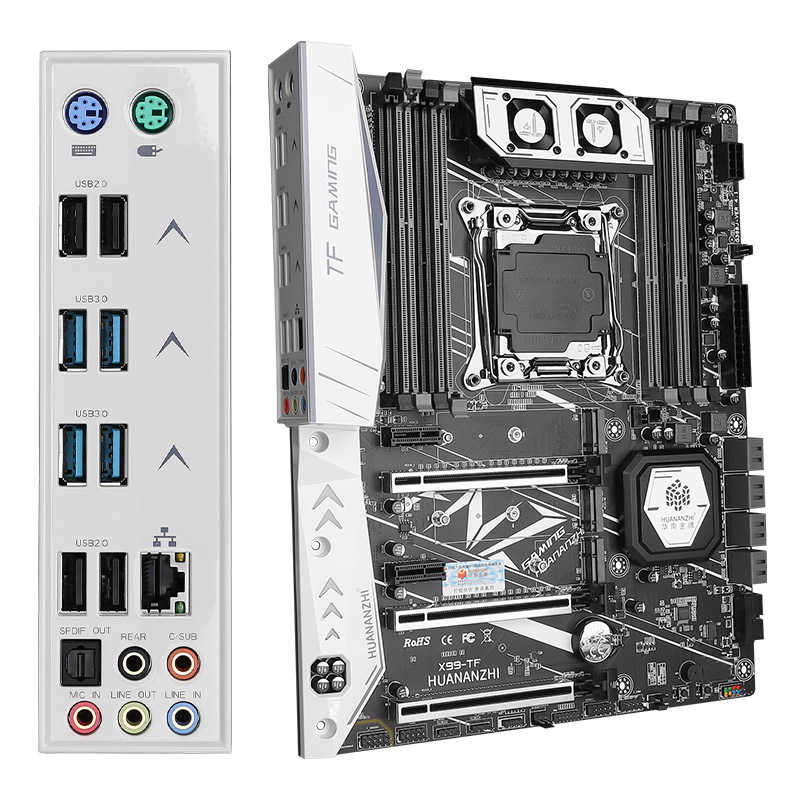 E5 2696 V3 - Motherboard Gaming X99-TF LGA2011-3 Mendukung Intel
