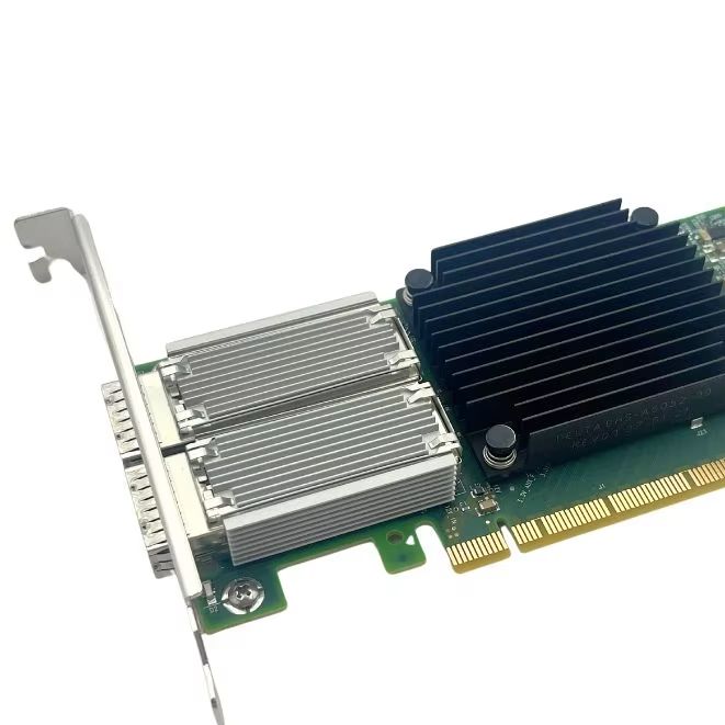 100Gbe Qsfp28 Network Card - Kartu Antarmuka Jaringan Ethernet PCIe 3.0