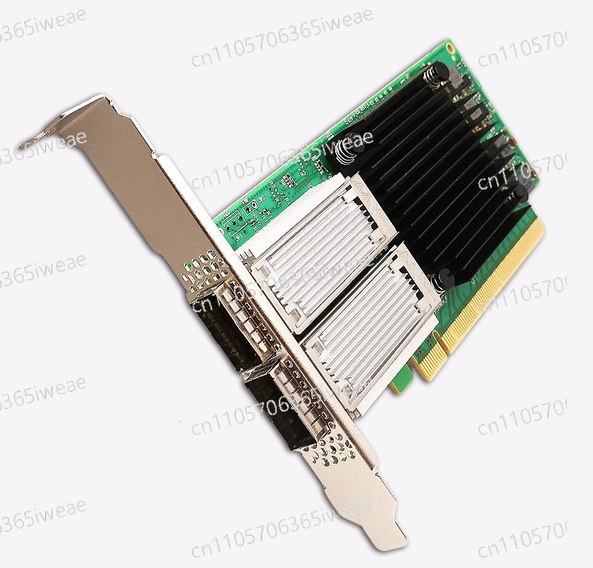 100Gbe Qsfp28 Network Card - Adaptor Jaringan 100Gb Mellanox MCX556/A-ECAT ConnectX-5