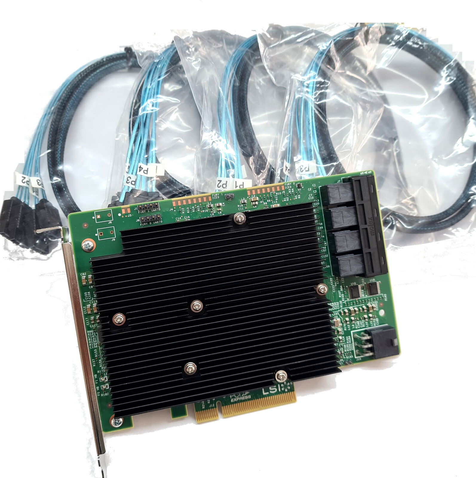 Pengontrol HBA SAS LSI 9300-16 - Lsi 9300 16I Hba It Mode ulasan dan harga
