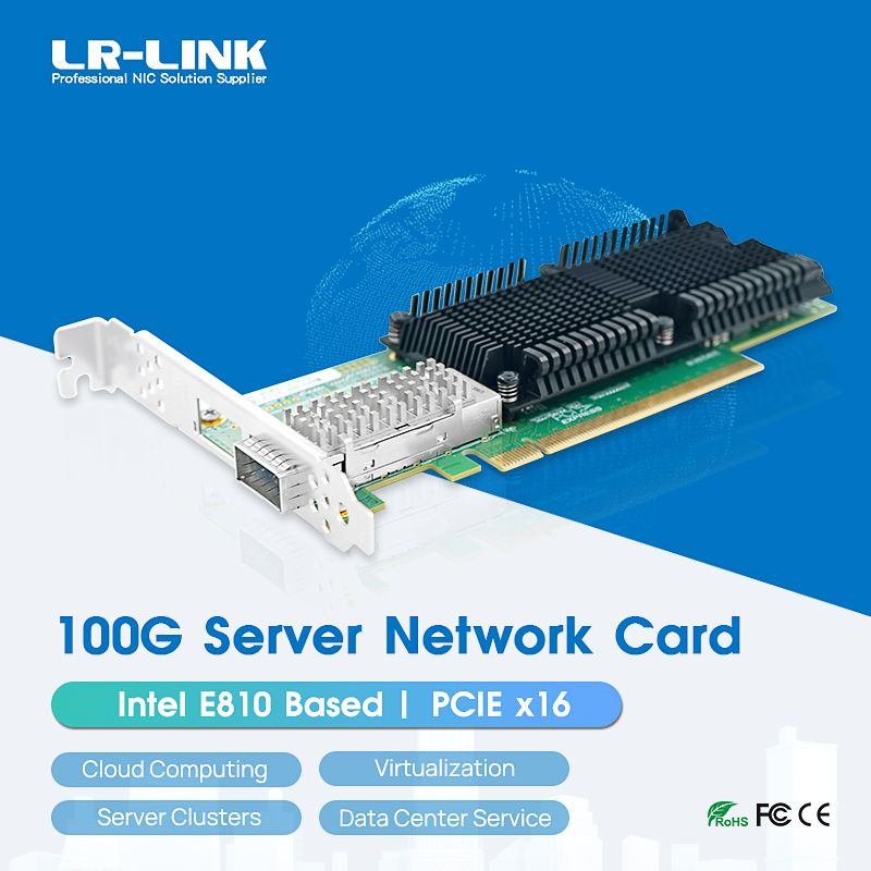 LR-LINK qpcie x16 100G kartu j - 100Gbe Qsfp28 Network Card ulasan dan harga