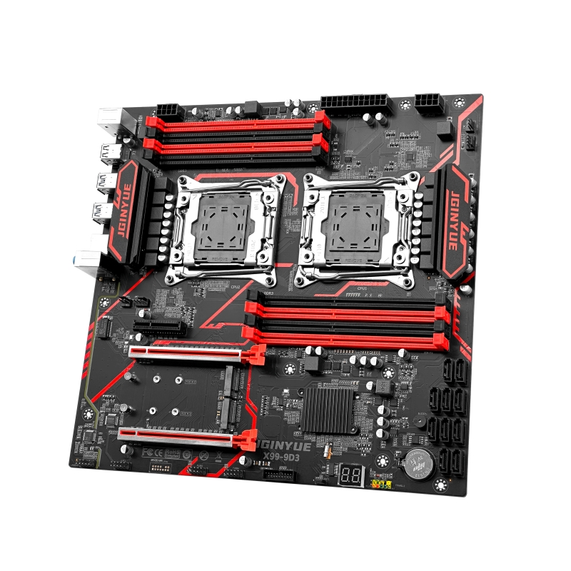 JGINYUE X99-9D3 Motherboard DD - E5 2696 V3 ulasan dan harga